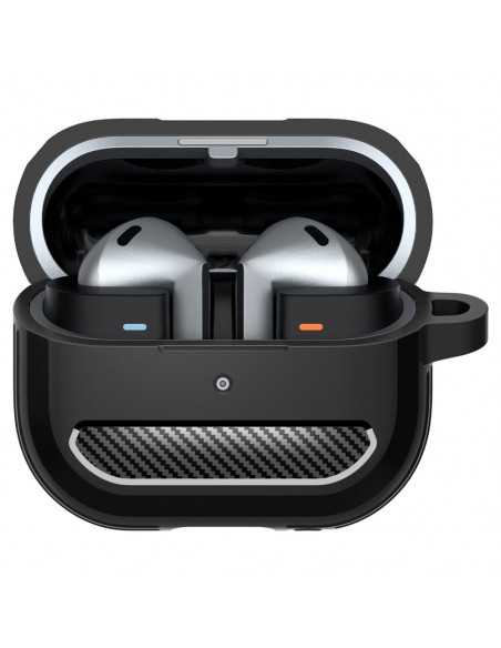 
„Samsung Galaxy Buds 3 / 3 Pro Rugged Armor“ ausinių dėklas – juodas
