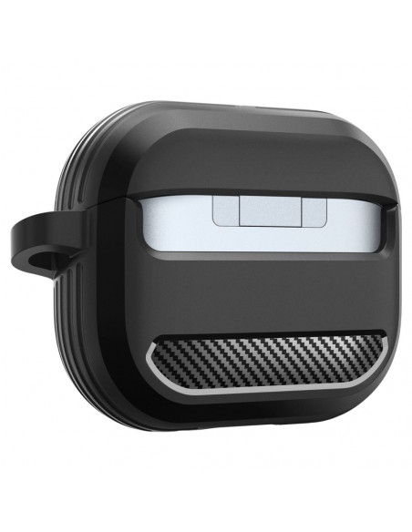 
„Samsung Galaxy Buds 3 / 3 Pro Rugged Armor“ ausinių dėklas – juodas
