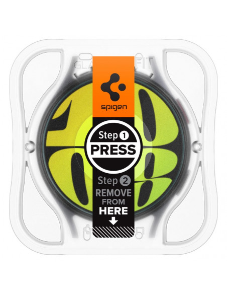 
Grūdinto stiklo dėklas su tvirtinimo rėmeliu, skirtas „Samsung Galaxy Watch 7“ 44 mm laikrodžiui – 2 vnt.
