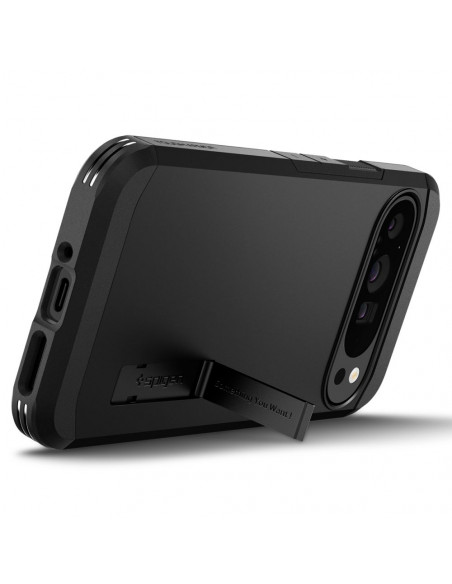 
„Google Pixel 9 Pro XL“ tvirtas apsauginis dėklas „Armor“ – juodas
