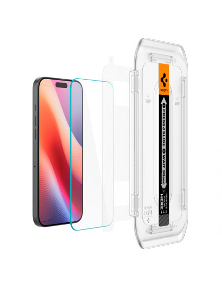 
Grūdinto stiklo ekrano apsauga iPhone 16 Pro Glas.tR EZ Fit
