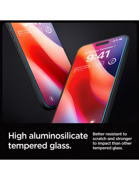 
Grūdinto stiklo ekrano apsauga iPhone 16 Pro Glas.tR EZ Fit
