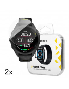 
Grūdintas stiklas Garmin Forerunner 265s 42 mm „Full Glue“ laikrodžiui - 2 vnt.
