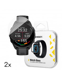 
Grūdintas stiklas „Garmin Forerunner 165 Full Glue“ laikrodžiui - 2 vnt.
