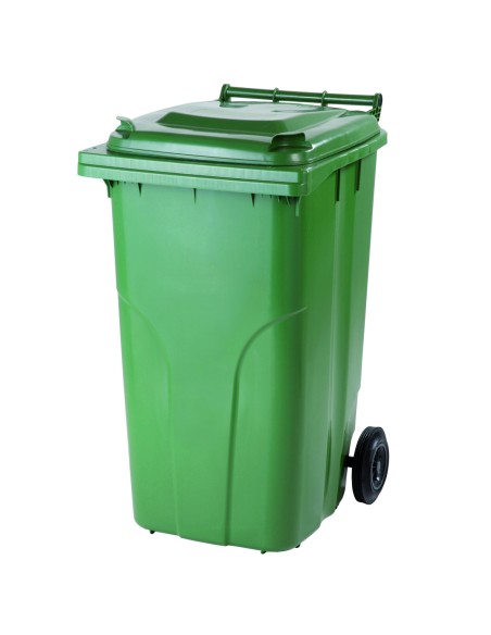 Atliekų ir šiukšlių konteineris SERTIFIKATAI Europlast Austria - žalias 240L Atliekų ir šiukšlių konteineris SERTIFIKATAI Europlast Austria - žalias 240L