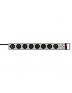 
Super tvirta 8 lizdų viršįtampių apsaugos juostelė, 2,5 m, 13,500 A – sidabrinė
