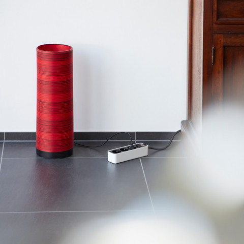 
„Ecolor“ 3 lizdų maitinimo laidas, 3 m, baltas
