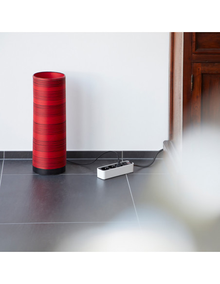 
„Ecolor“ 3 lizdų maitinimo laidas, 3 m, baltas
