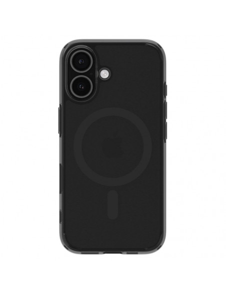 
„iPhone 16e Ultra Hybrid T MagSafe“ dėklas – permatomas juodas
