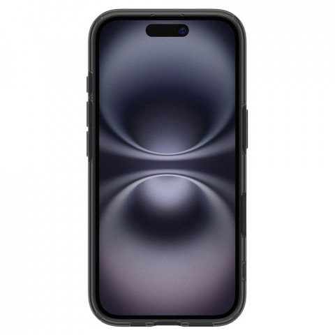 
„iPhone 16e Ultra Hybrid T MagSafe“ dėklas – permatomas juodas
