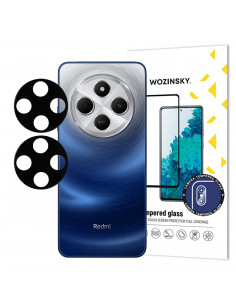 
„Xiaomi Redmi Note 14 5G“ kameros stiklas, 2 vnt. viso ekrano.
