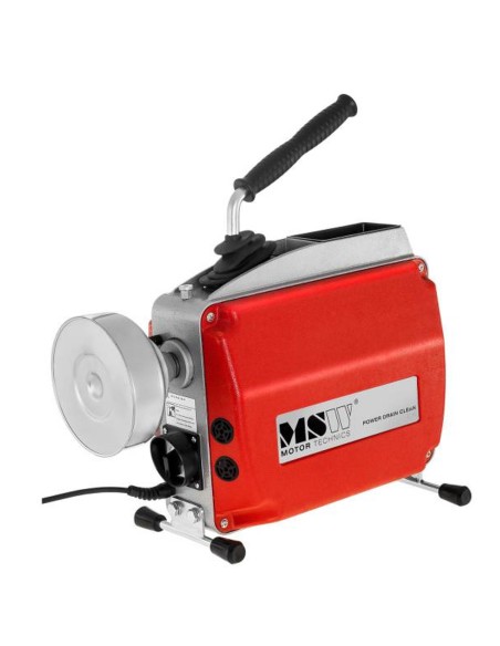 Elektrinė stūmimo mašina, vamzdžių valiklis, sk. 20–150 mm MSW POWER DRAIN CLEAN 2.3E + priedai Elektrinė stūmimo mašina, vamzdžių valiklis, sk. 20–150 mm MSW POWER DRAIN CLEAN 2.3E + priedai