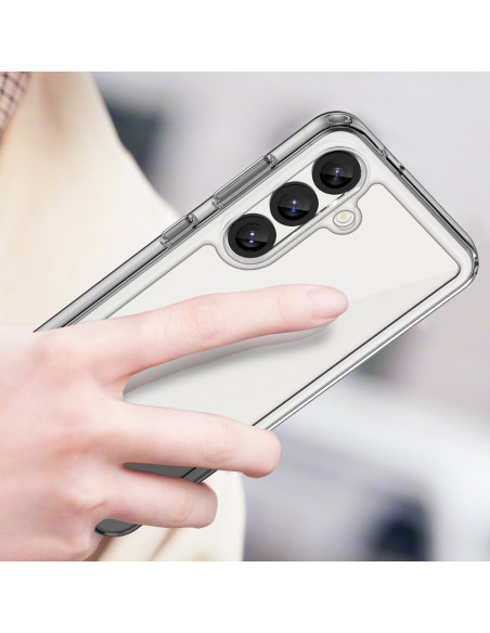 
„Xiaomi 15 Pro Outer Space“ dėklas su gelio rėmeliu – skaidrus
