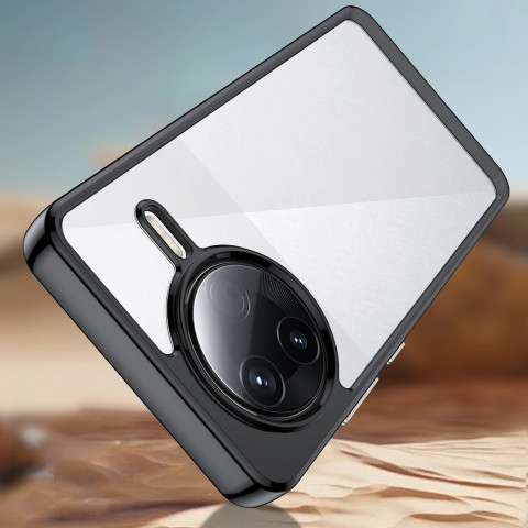 
„Xiaomi Poco F7 Ultra“ kosmoso dėklas su gelio rėmeliu – juodas
