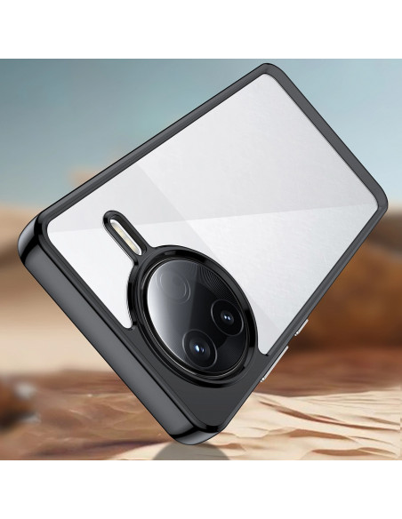 
„Xiaomi Poco F7 Ultra“ kosmoso dėklas su gelio rėmeliu – juodas
