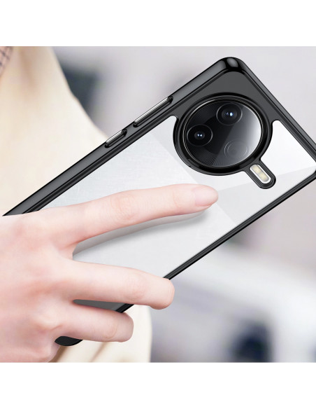 
„Xiaomi Poco F7 Ultra“ kosmoso dėklas su gelio rėmeliu – juodas
