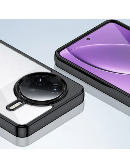 
„Xiaomi Poco F7 Ultra“ kosmoso dėklas su gelio rėmeliu – juodas
