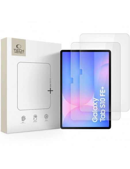 
Grūdinto stiklo dėklas Samsung Galaxy Tab S10 FE+ 13.1 620 / X626B Glass Fit+ - 2 vnt.
