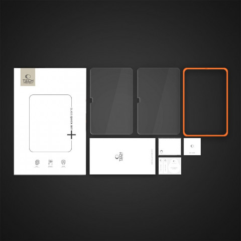 
Grūdinto stiklo dėklas iPad 10.9& 39 & 39 2022 / iPad 11& 39 & 39 2025 Easy Set+ - 2 vnt.
