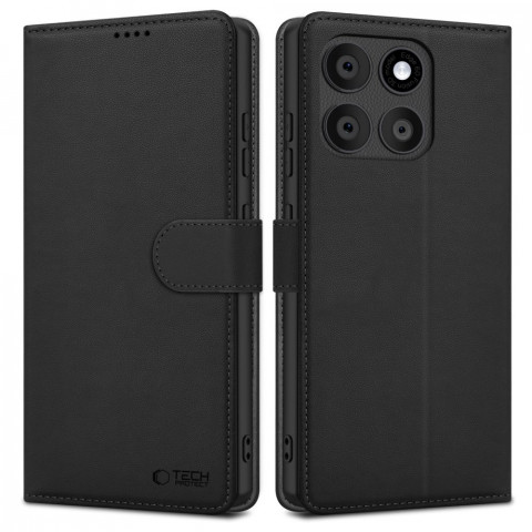 
„Motorola Edge 60 Fusion“ piniginės dėklas – juodas
