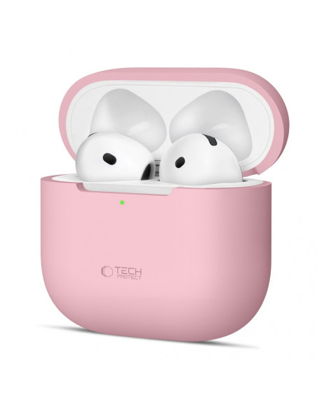
Apsauginis silikoninis dėklas „Apple AirPods 4“ ausinėms – rožinis
