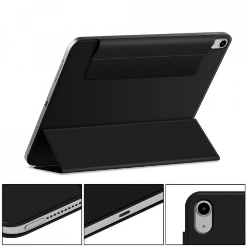 
Apsauginis dėklas, skirtas „iPad 10.9& 39 & 39 2022 / iPad 11& 39 & 39 2025 Smartcase Magnetic“ – juodas

