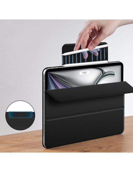 
Apsauginis dėklas, skirtas „iPad Air 13& 39 & 39 2024 / 2025 Smartcase Magnetic“ – juodas
