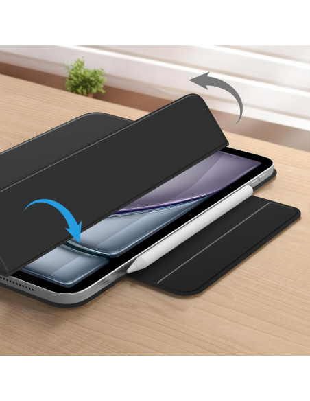 
Apsauginis dėklas, skirtas „iPad Air 13& 39 & 39 2024 / 2025 Smartcase Magnetic“ – juodas
