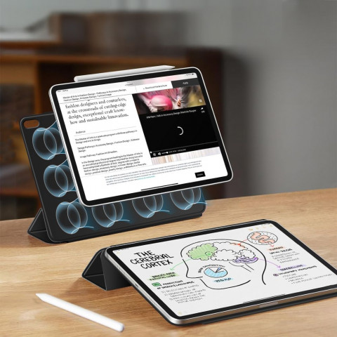 
Apsauginis dėklas, skirtas „iPad Air 13& 39 & 39 2024 / 2025 Smartcase Magnetic“ – juodas
