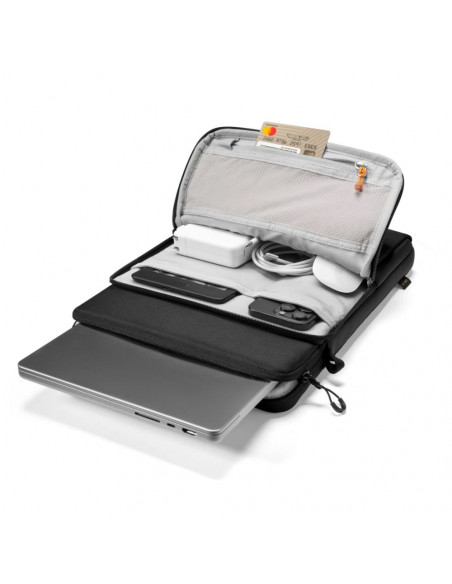 
Nešiojamojo kompiuterio krepšys 15-16 ir priedai - juodas
