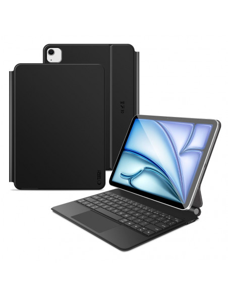 
„iPad Air 10.9& 39 & 39 2020 / 2022 / iPad Air 11& 39 & 39 2024 / 2025 Smartcase“ magnetinis klaviatūros dėklas – juoda...