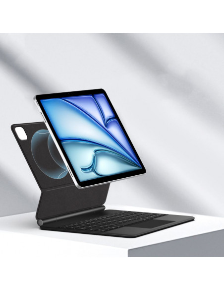 
„iPad Air 10.9& 39 & 39 2020 / 2022 / iPad Air 11& 39 & 39 2024 / 2025 Smartcase“ magnetinis klaviatūros dėklas – juoda...