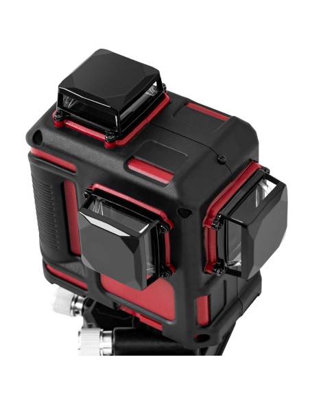 Lazerinis lygis 360 savaime išsilyginantis kryžminis lazeris su trikoju 25 m Lazerinis lygis 360 savaime išsilyginantis kryžminis lazeris su trikoju 25 m