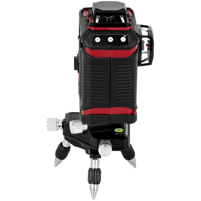 Lazerinis lygis 360 savaime išsilyginantis kryžminis lazeris su trikoju 25 m