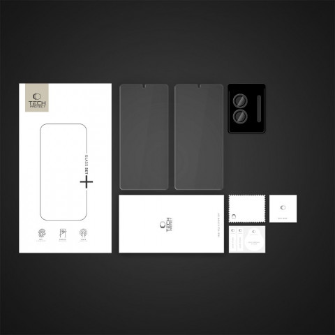 
Grūdintas stiklas „Samsung Galaxy S25 Edge“ kameros ekranui. „Glass Set+“ – 3 vnt.
