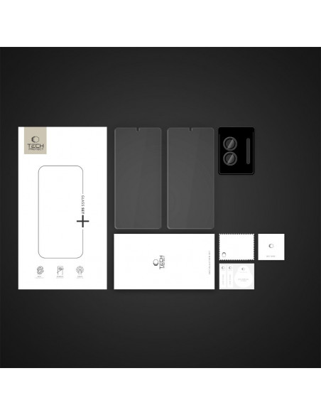 
Grūdintas stiklas „Samsung Galaxy S25 Edge“ kameros ekranui. „Glass Set+“ – 3 vnt.
