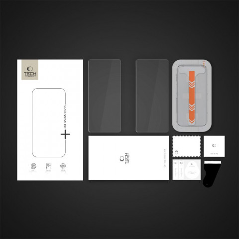 
Grūdintas stiklas, skirtas „Samsung Galaxy S25 Ultra Quick Set+“ - skaidrus
