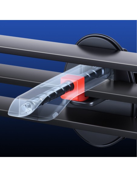 Sidabrinis automobilinis telefono laikiklis su Qi 15W MagSafe indukciniu įkrovikliu Sidabrinis automobilinis telefono laikiklis su Qi 15W MagSafe indukciniu įkrovikliu