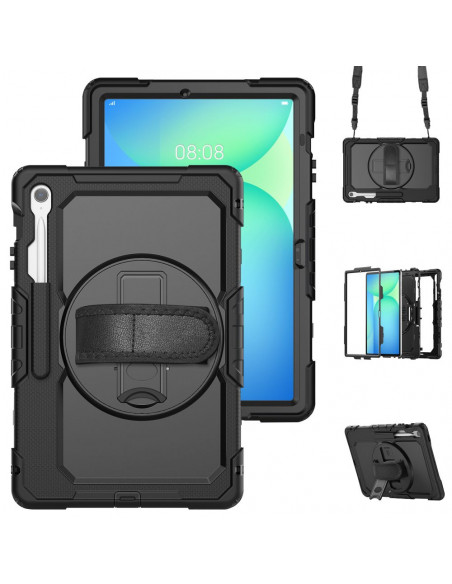 
„Samsung Galaxy Tab S10 FE+ Solid“ dėklas – juodas
