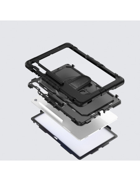 
„Samsung Galaxy Tab S10 FE+ Solid“ dėklas – juodas
