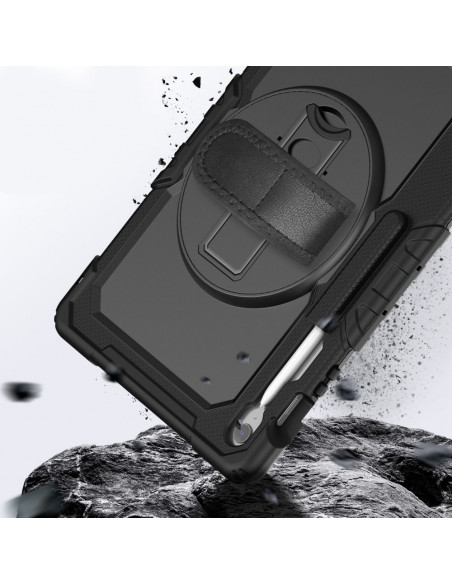 
„Samsung Galaxy Tab S10 FE+ Solid“ dėklas – juodas
