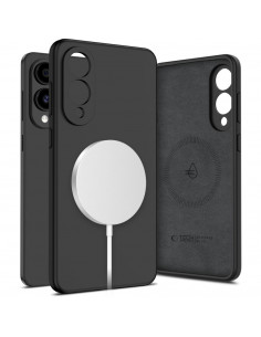 
„Samsung Galaxy S25 Edge“ skysto silikono „MagSafe“ dėklas – juodas
