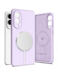 
„Samsung Galaxy S25 Edge“ skysto silikono „MagSafe“ dėklas – violetinis
