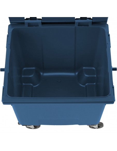 
Konteineris komunalinėms atliekoms PZH EN 840-2 DIN 1100L - mėlynas
