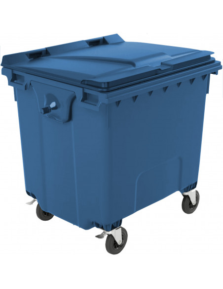 
Konteineris komunalinėms atliekoms PZH EN 840-2 DIN 1100L - mėlynas
