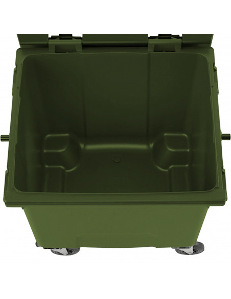 
Komunalinių atliekų konteineris PZH EN 840-2 DIN 1100L - žalias
