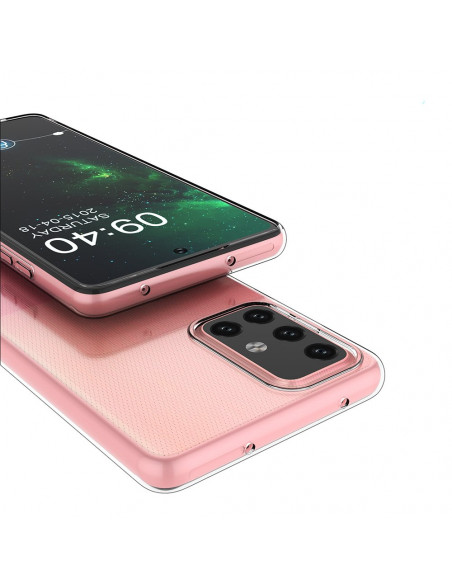 
Gelio dėklas, skirtas „Samsung Galaxy A72 4G Ultra Clear 0.5mm“ - permatomas
