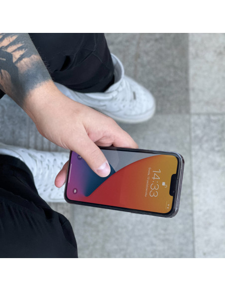 
Grūdinto stiklo plėvelė Xiaomi Redmi 10 su pilno padengimo Flexi Nano rėmeliu - juoda
