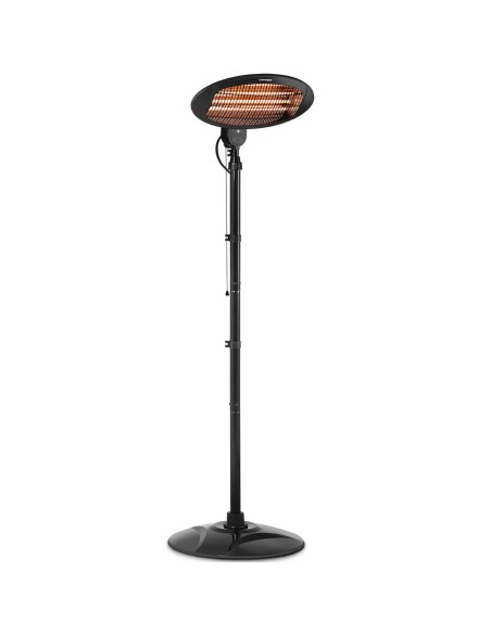 Radiatorinės šildymo lempos infraraudonųjų spindulių šildytuvas stovi 2000 W Radiatorinės šildymo lempos infraraudonųjų spindulių šildytuvas stovi 2000 W