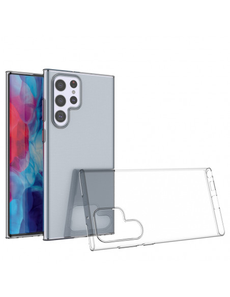 
Itin skaidrus gelio dėklas, skirtas „Samsung Galaxy S22 Ultra Transparent“
